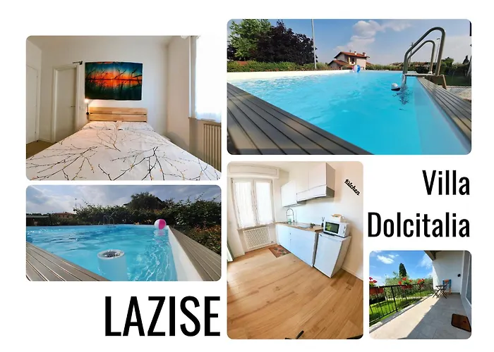 Villa Dolcitalia Tra Gardaland E Le Terme Di Cola Lazise